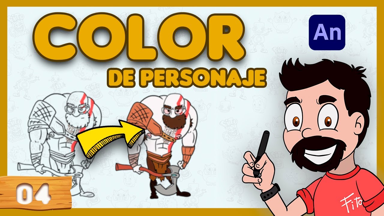 Pintando un Personaje en Animate |TUTORIAL