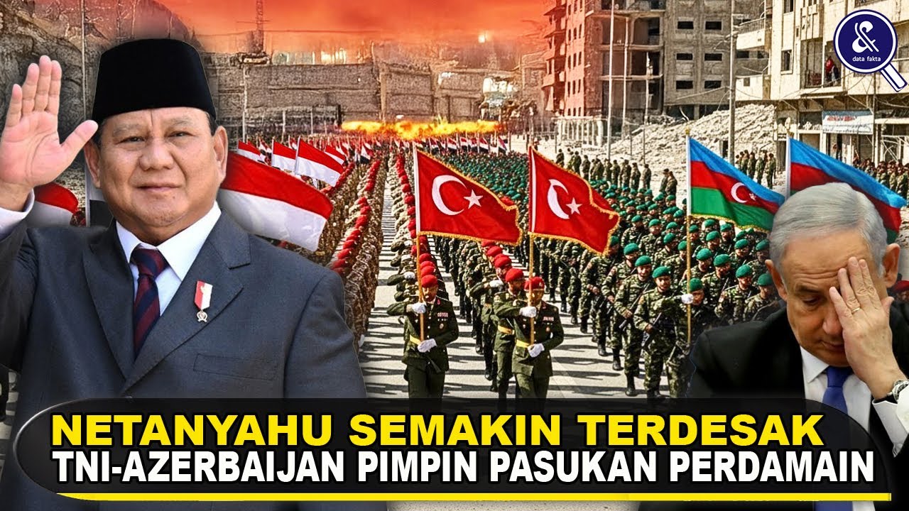 BRAVO!!! TNI PIMPIN PASUKAN PERDAMAIAN GAZA! Tentara Indonesia & Azerbaijan Pimpin Pemulihan di Gaza