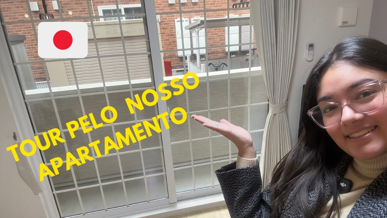 TOUR PELO NOSSO APARTAMENTO NO JAPÃO! 🏠🔑