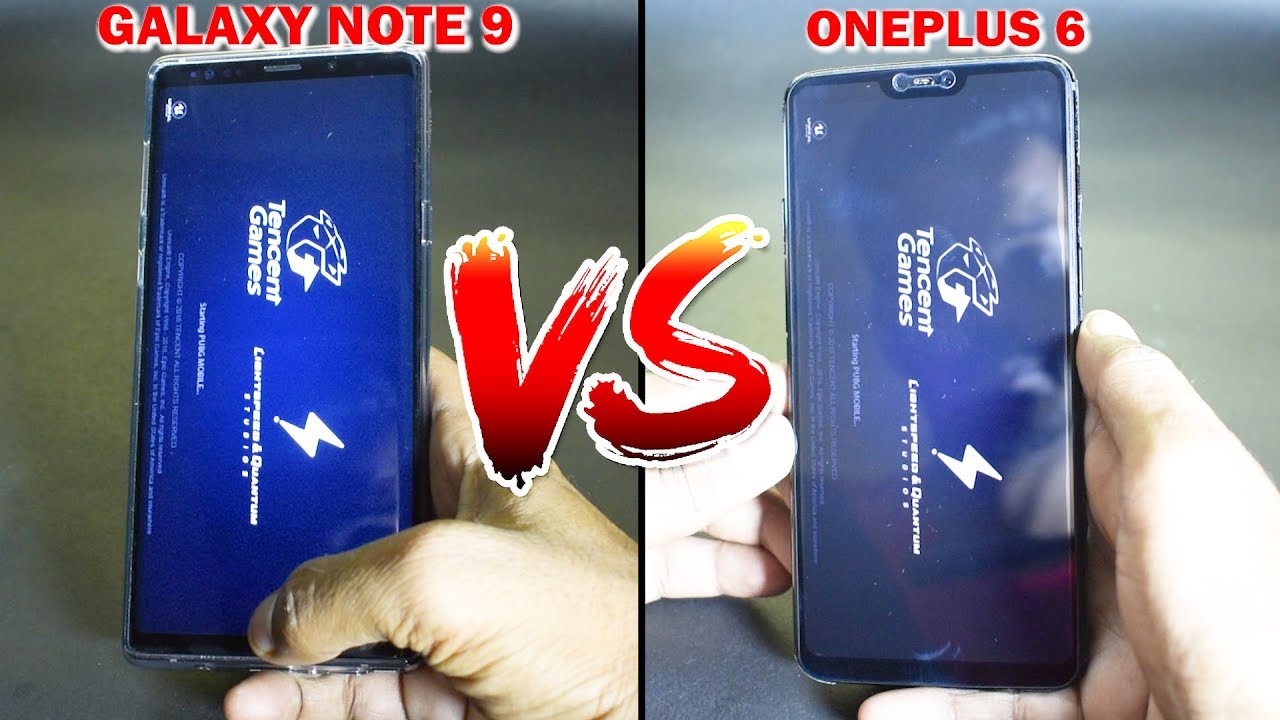 Oneplus 6 Vs Samsung Galaxy Note 9 | Can Touchwiz Beat Oxygen OS | Smartphone 2torials