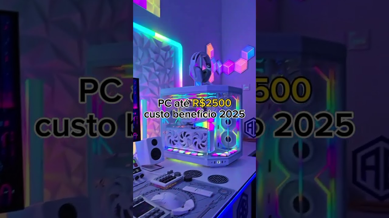 PC AT&Eacute; 2500 REAIS CUSTO BENEF&Iacute;CIO 2025 #PC #PCGAMER #CUSTOBENEFICIO #TECH #INFORMATICA #FORYOU #FYP