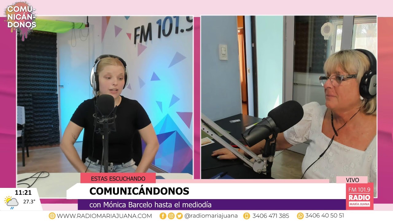 Cecilia Avaro compartió en la radio sus experiencias de viaje por distintos países