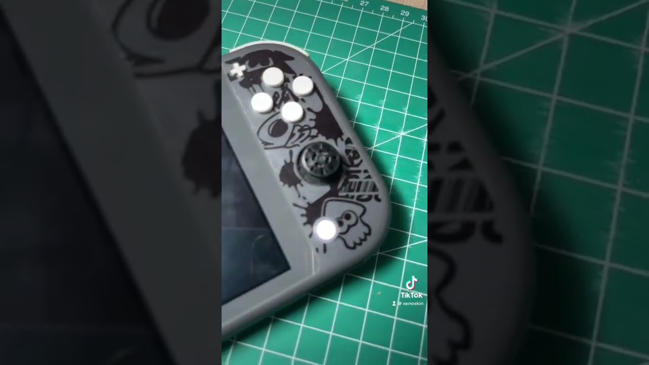 Nintendo Switch Lite Joycon Splatoon 3 Skin
