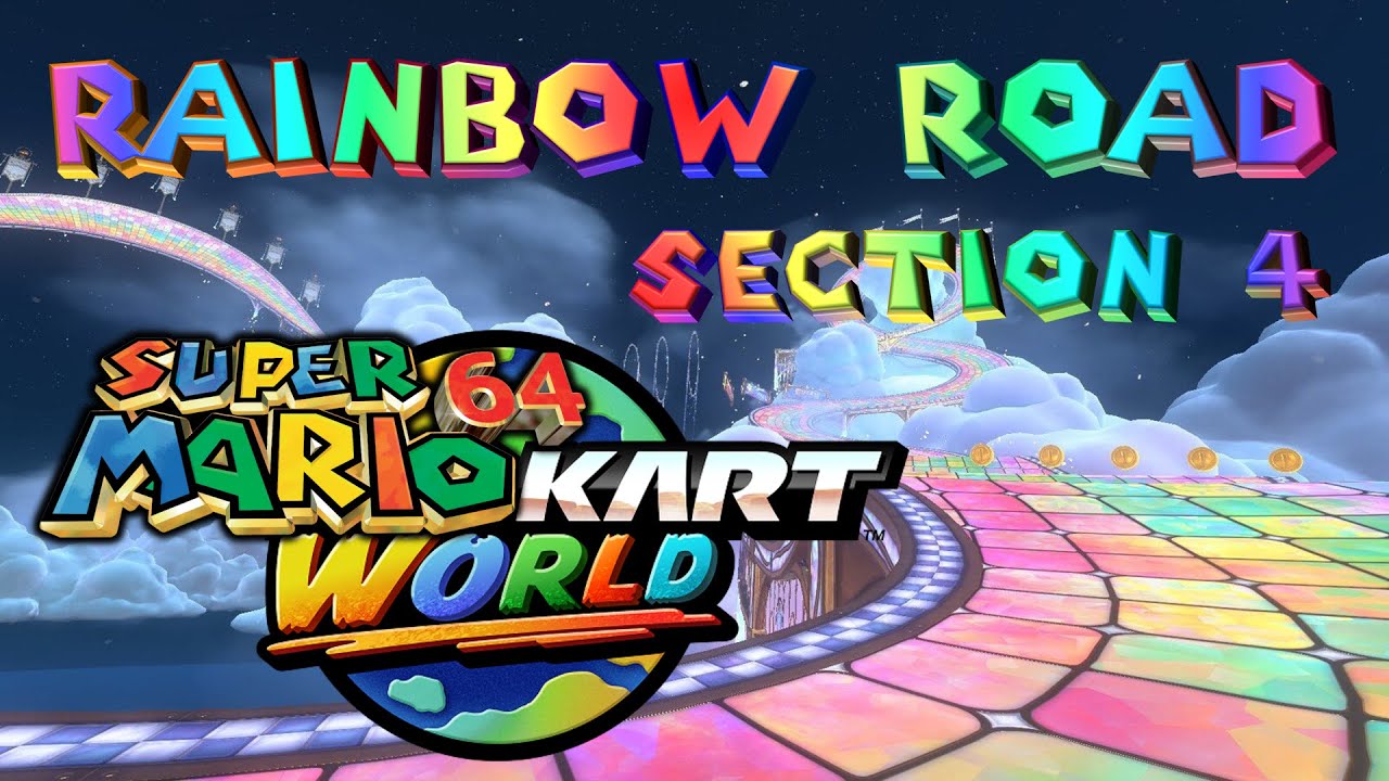 Rainbow Road Section 4 - Mario Kart World REMIX (Super Mario 64 Soundfont)