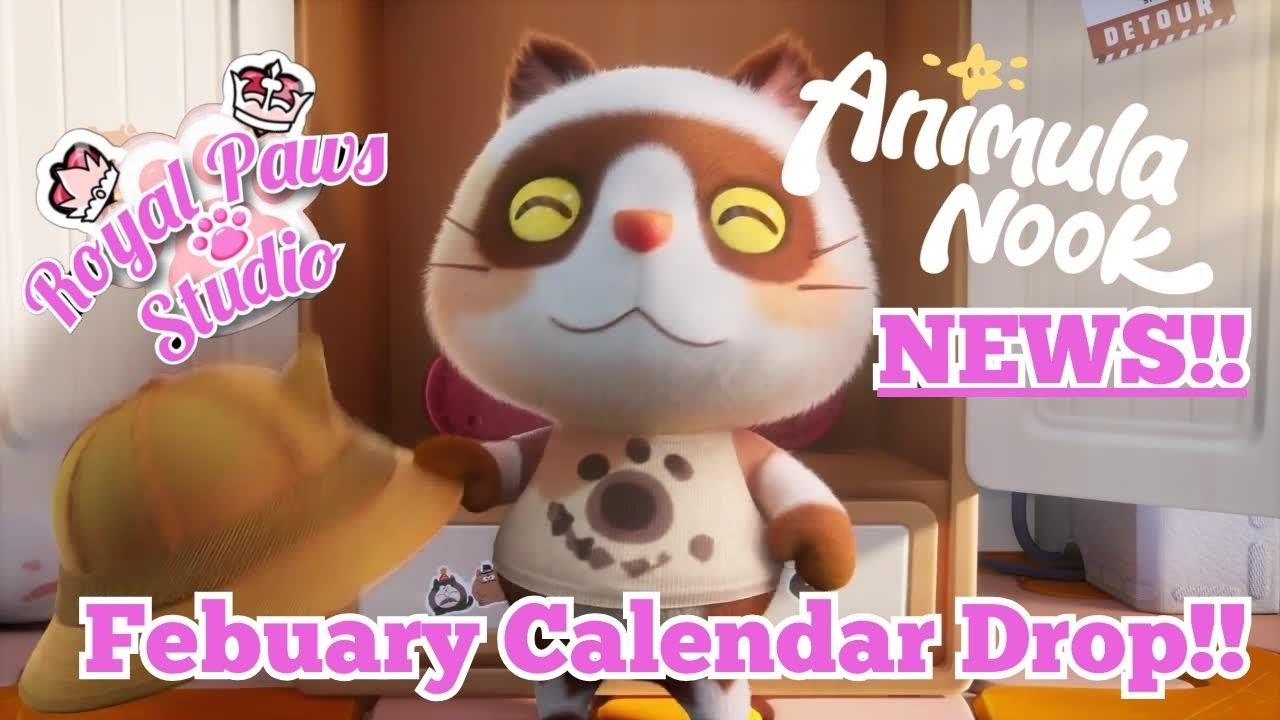 Animula Nook February Calendar Breakdown! Spring Arrives in Minietopia