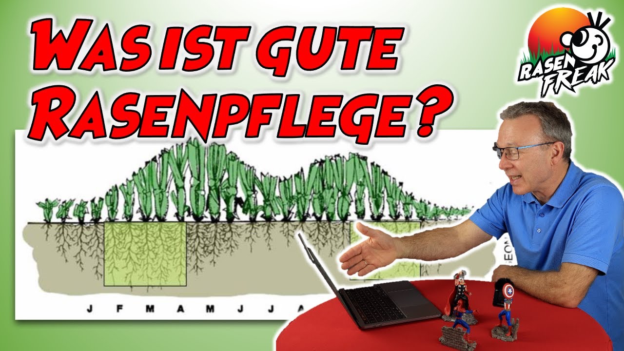 Die BASIS guter RASENPFLEGE: Standort, Gräser, Bewässerung, Nährstoffe, Pflege. Der RASENDREIKAMPF.