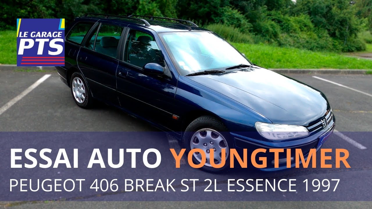 TEST AUTO YOUNGTIMER - PEUGEOT 406 BREAK  ST 2L 135CV 1997