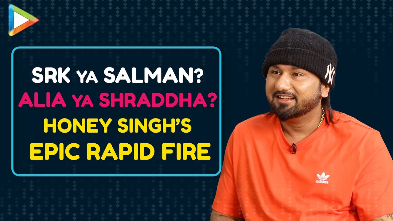 Shah Rukh Khan Ya Salman Khan? Yo Yo Honey Singh’s FAVOURITE actor is…|Rapid Fire |Alia or Shraddha?