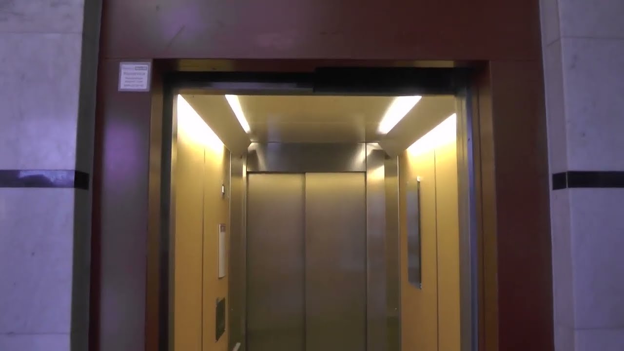 Stockholm, SWE: 1994 Deve Schindler Traction Elevator at Tjärhovsgatan 35