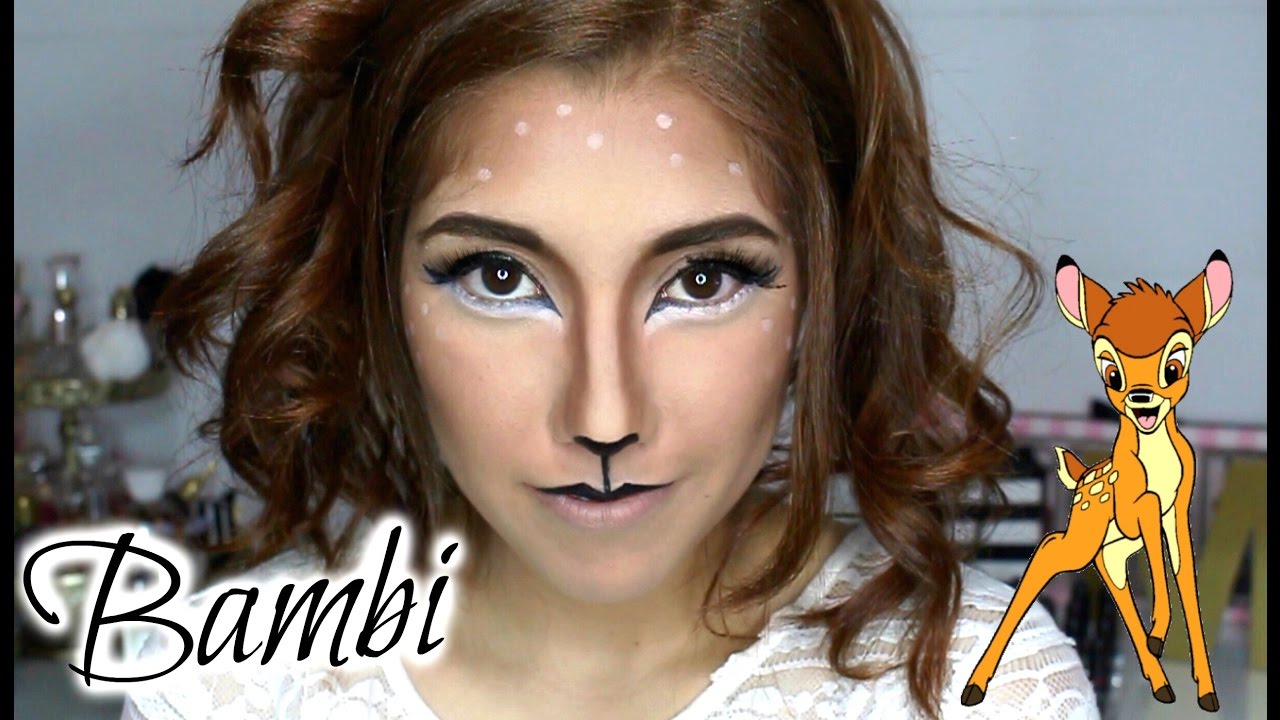 Tutorial de Bambi! Maquillaje de Venado para Halloween - Maqui015 ♥