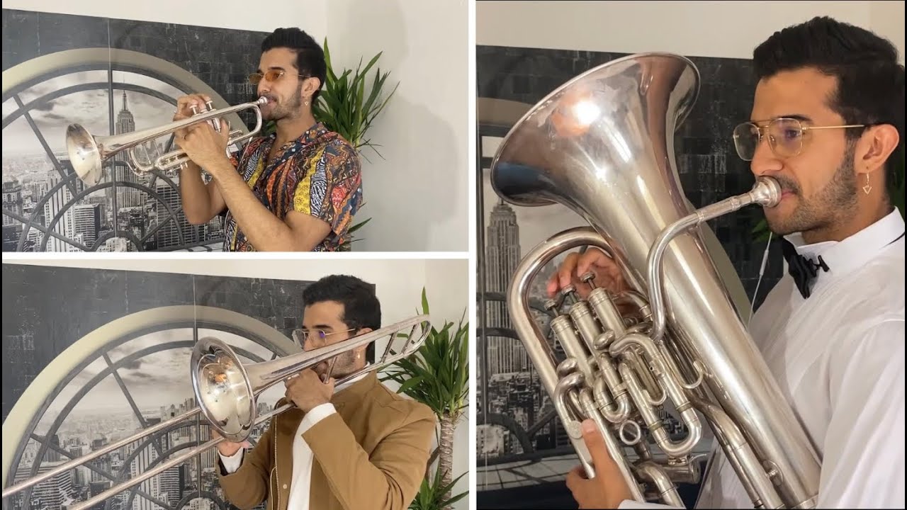 COURS Trompette, trombone, tuba-DÉBUTANT. FIRST trumpet, trombone, tuba lesson by YEFREN CARRERO.