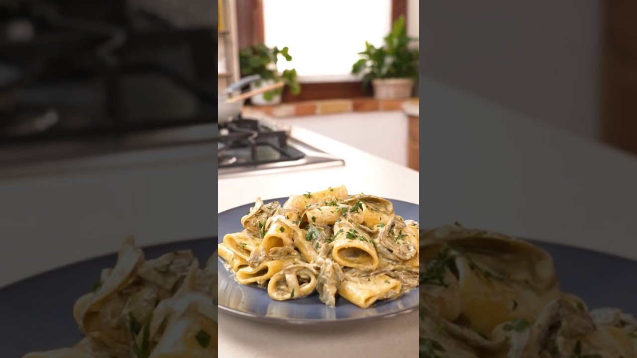 PACCHERI CREMOSI CARCIOFI E ZAFFERANO Ricetta Facile - Fatto in Casa da Benedetta