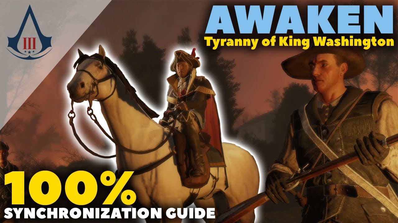AC3 Remastered | TOKW: Infamy - Memory 1 (Awaken) | 100% Sync Walkthrough