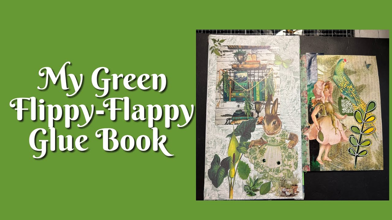 My Green Flippy-Flappy Glue Book