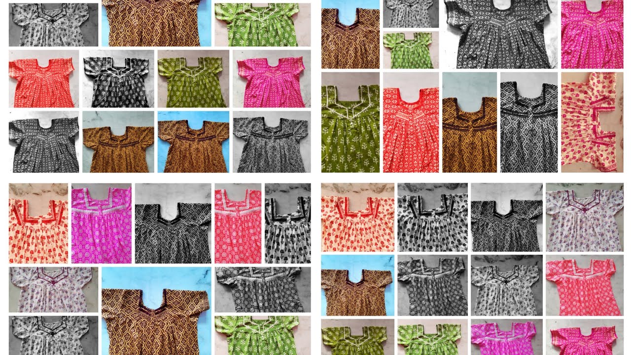 Latest nighty designs//Yoke nighty  designs//Sowmya's World.