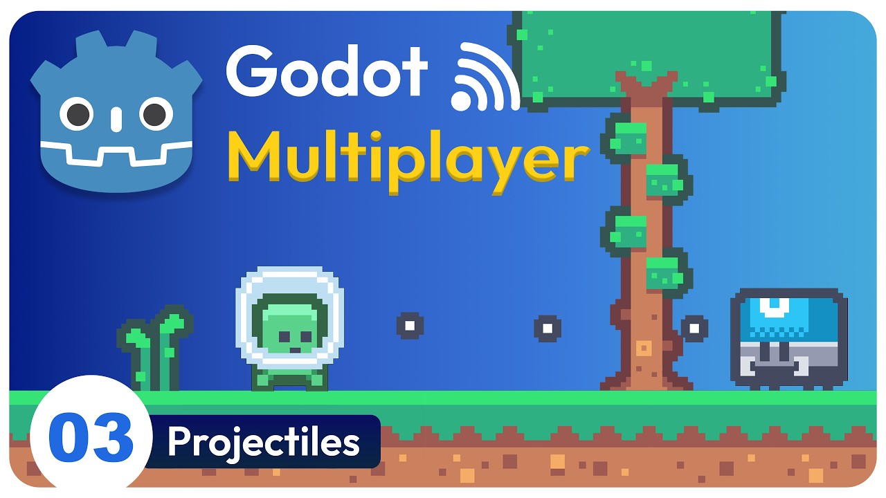 GD-Sync - Godot Multiplayer Tutorial Part 3 # Projectiles