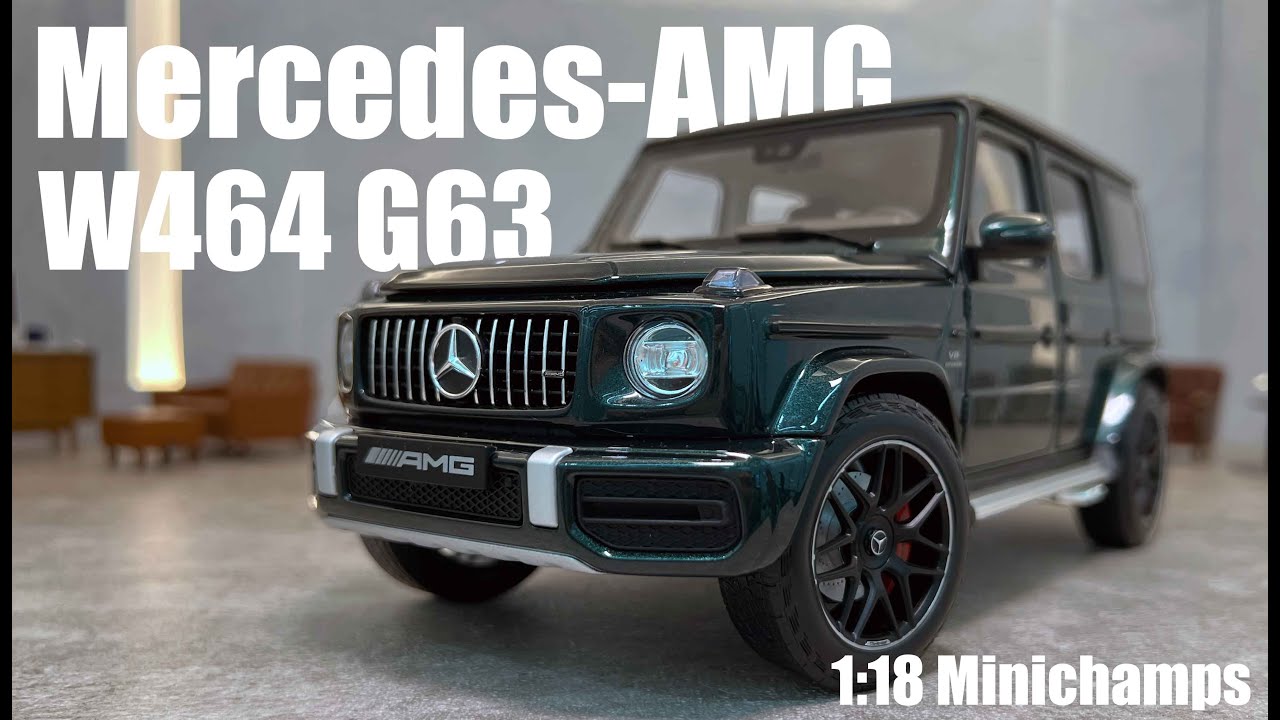 Mercedes AMG W464 G63 Green 1:18 Minichamps | 1/18 model car