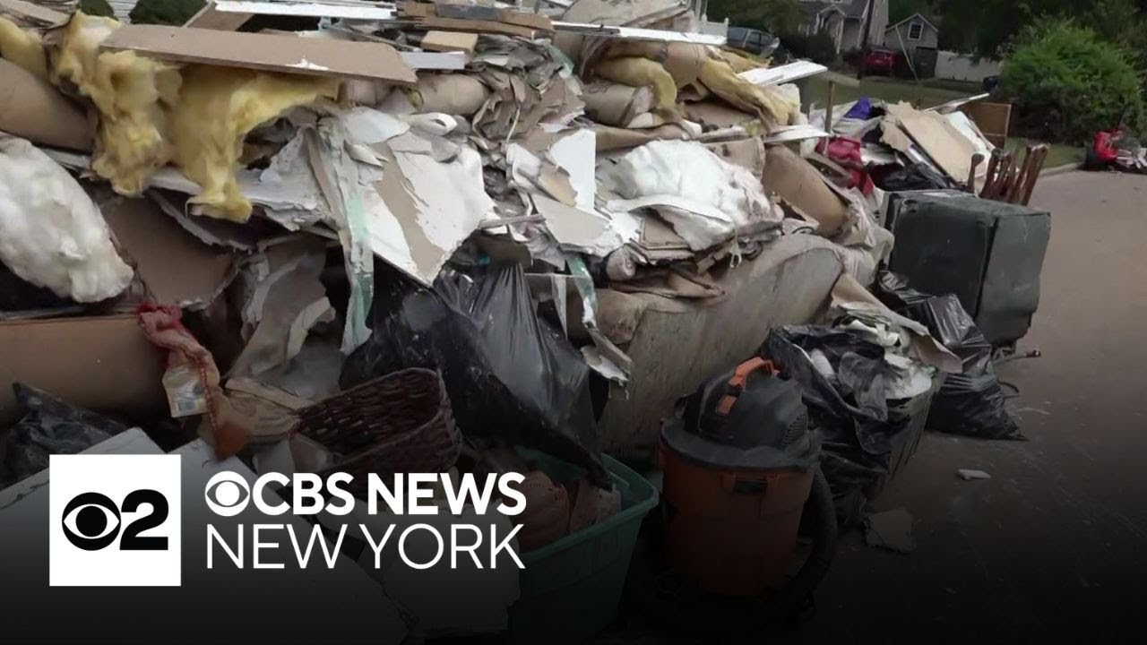 Intense cleanup effort in North Plainfield, N.J. after flash floods