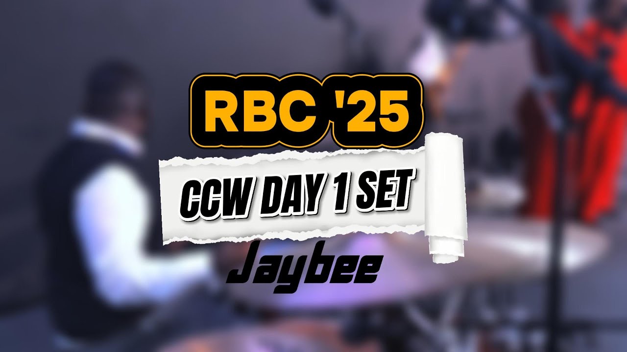 REBOOTCAMP 2025 DAY 1 | CCW PRAISE SET | JAYBEE | DRUM CAM