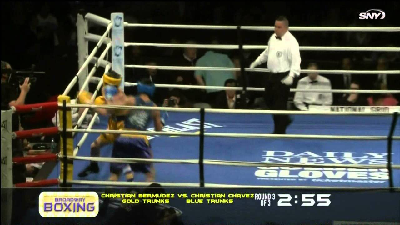 Christian Bermudez vs Christian Chavez Daily News Golden Gloves