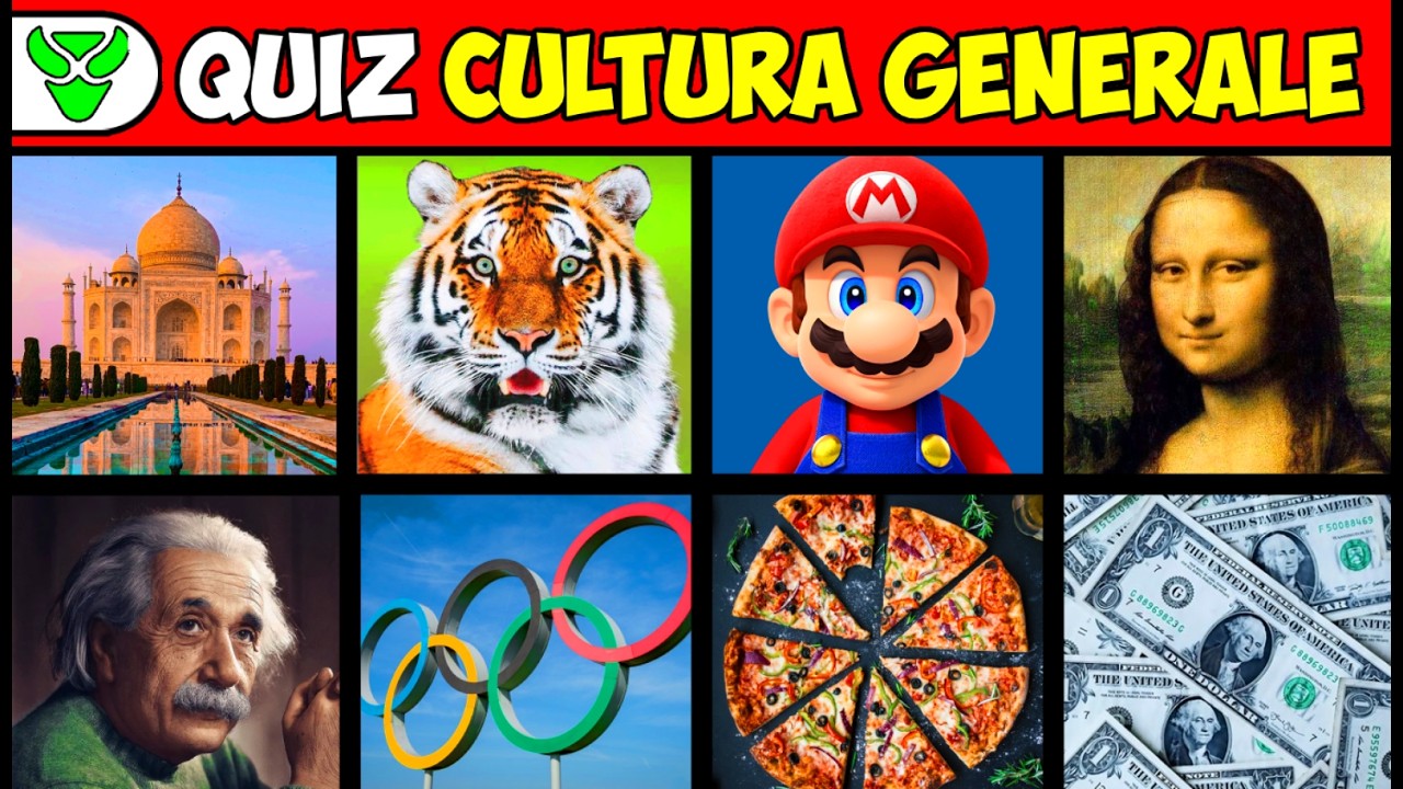 🎉 QUIZ DI CULTURA GENERALE &ndash; 50 DOMANDE! 🧠📚🌎