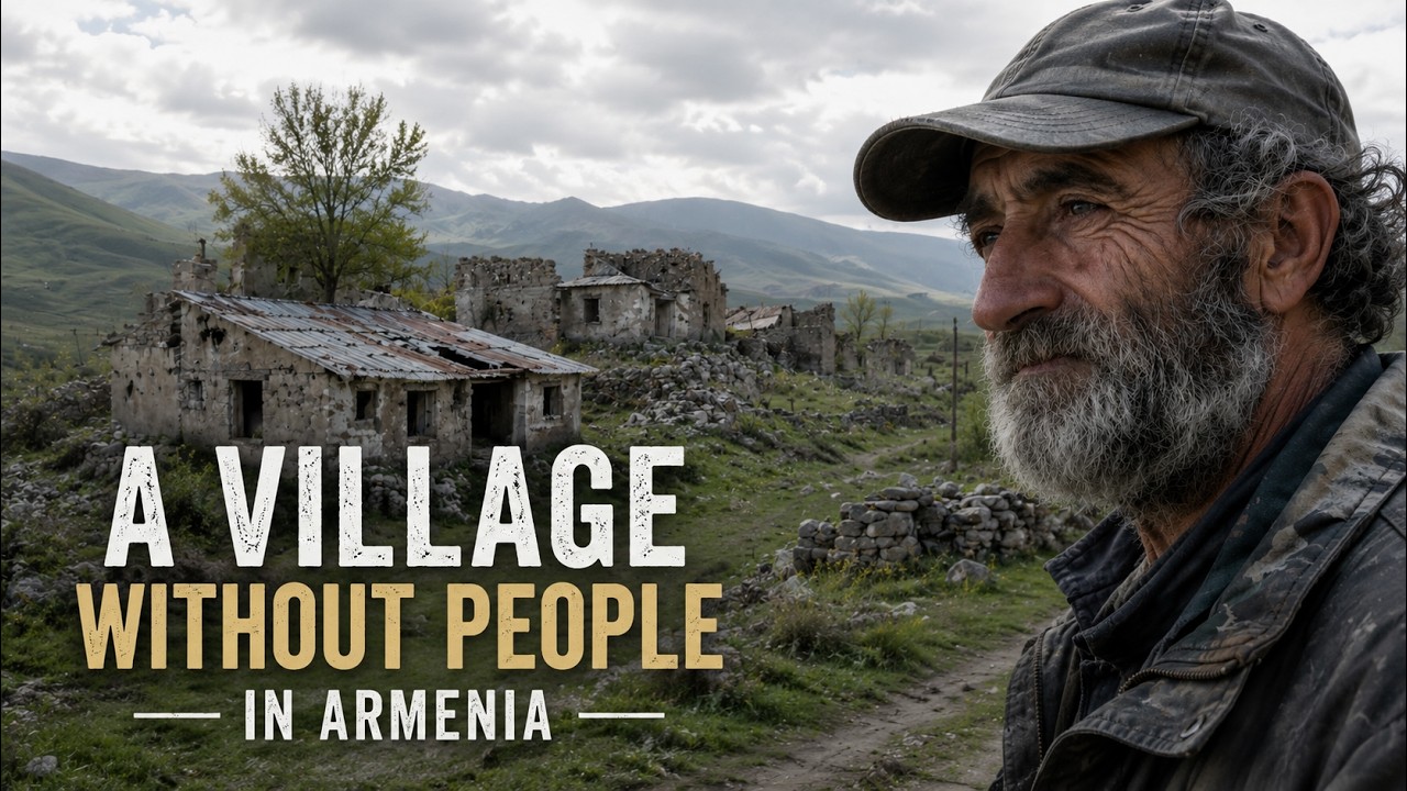 Заброшенное село в Армении