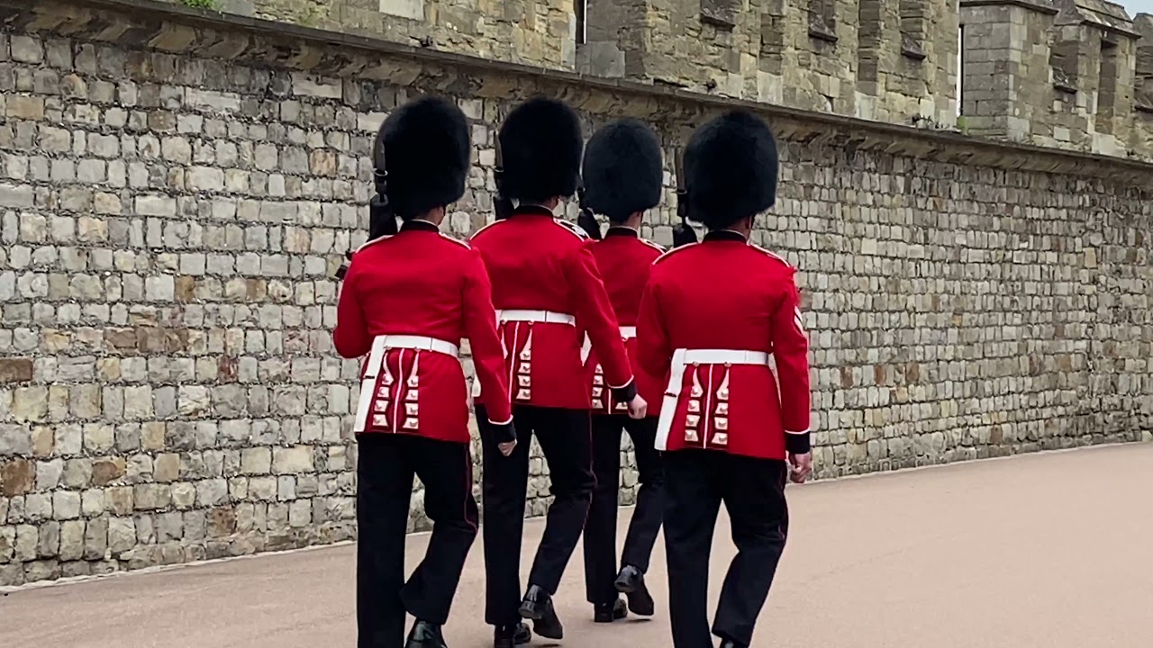 Windsor castle guard - 1st battalion Grenadier Guards