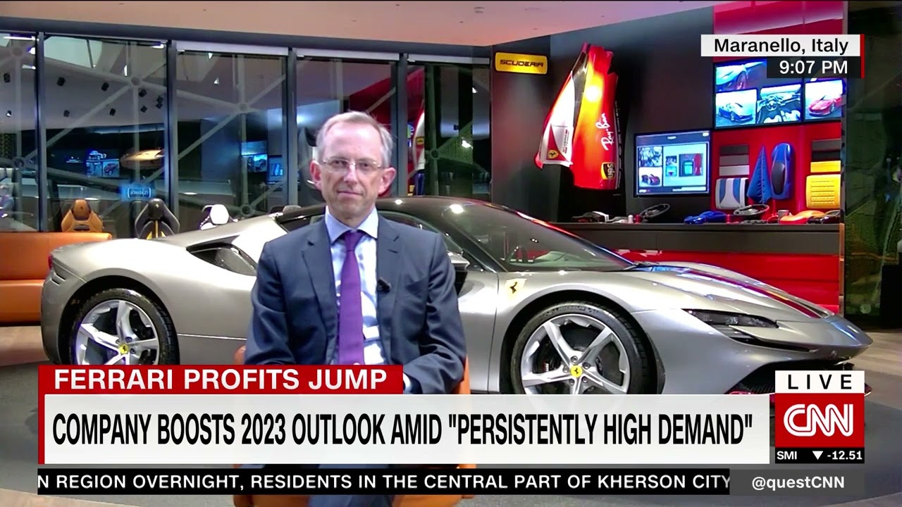 Ferrari beats expectations, optimistic for 2023