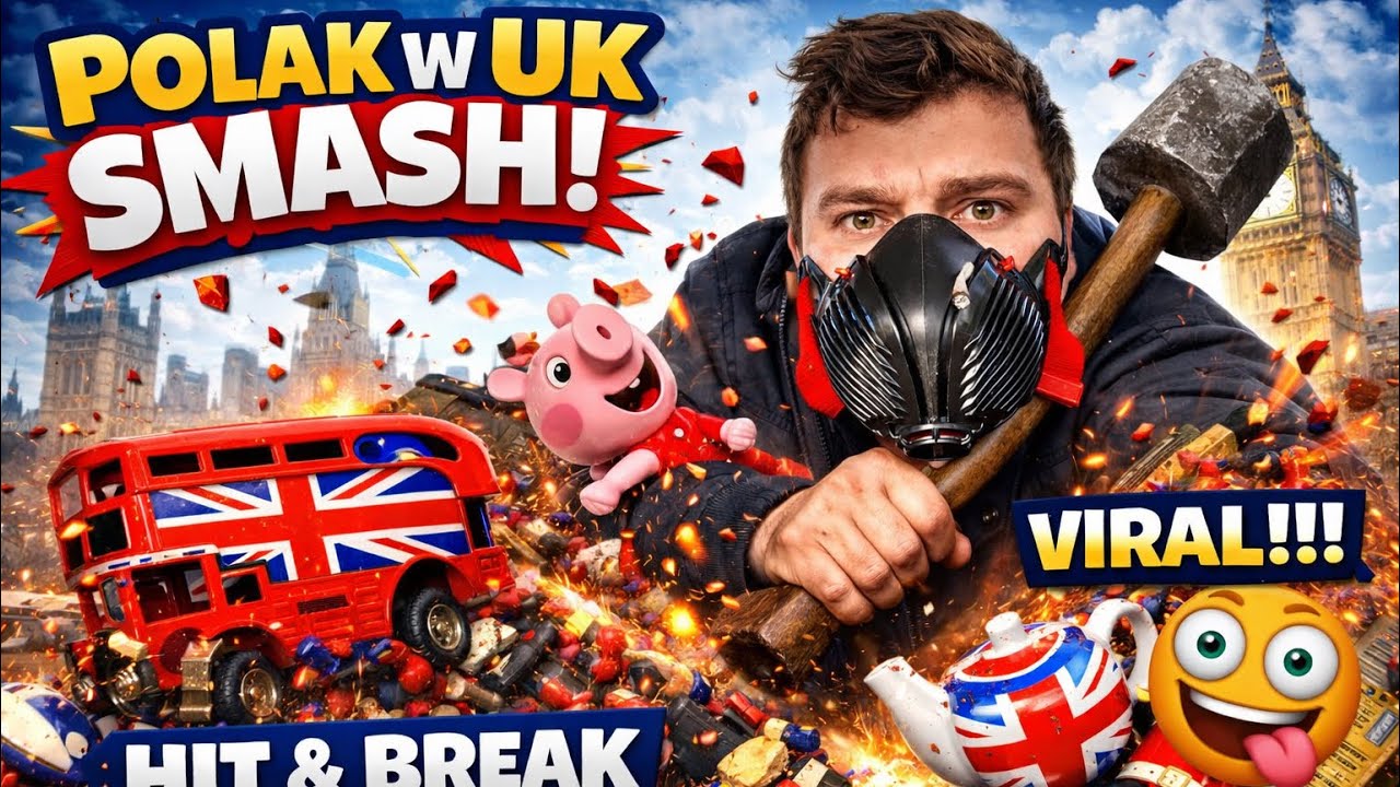 Polish man is smashing toys like mad case#polakwuk