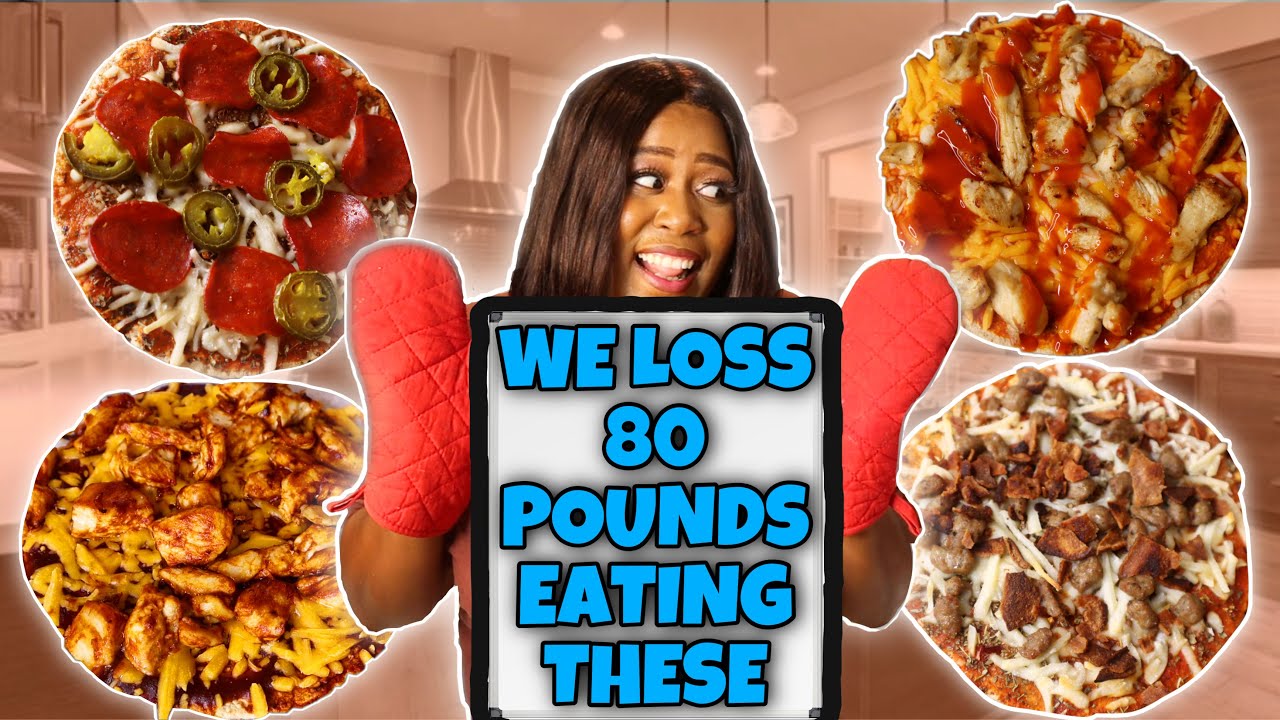 4 WAYS TO MAKE LOW CARB PIZZA | WE LOSS 80 POUNDS EATING THESE