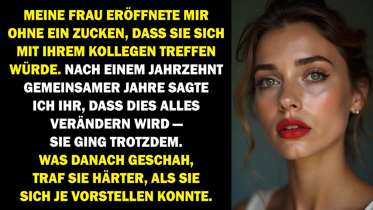 MEINE FRAU GING AUF EIN DATE MIT IHREM KOLLEGEN – UND ALLES ÄNDERTE SICH SCHLAGARTIG