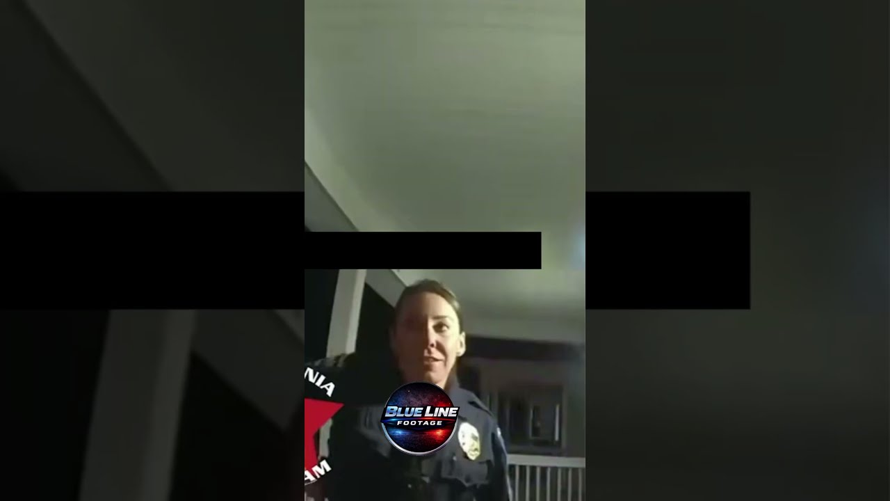 Cops Show Up at the WRONG ADDRESS Demanding ID's #shorts #police #bodycam