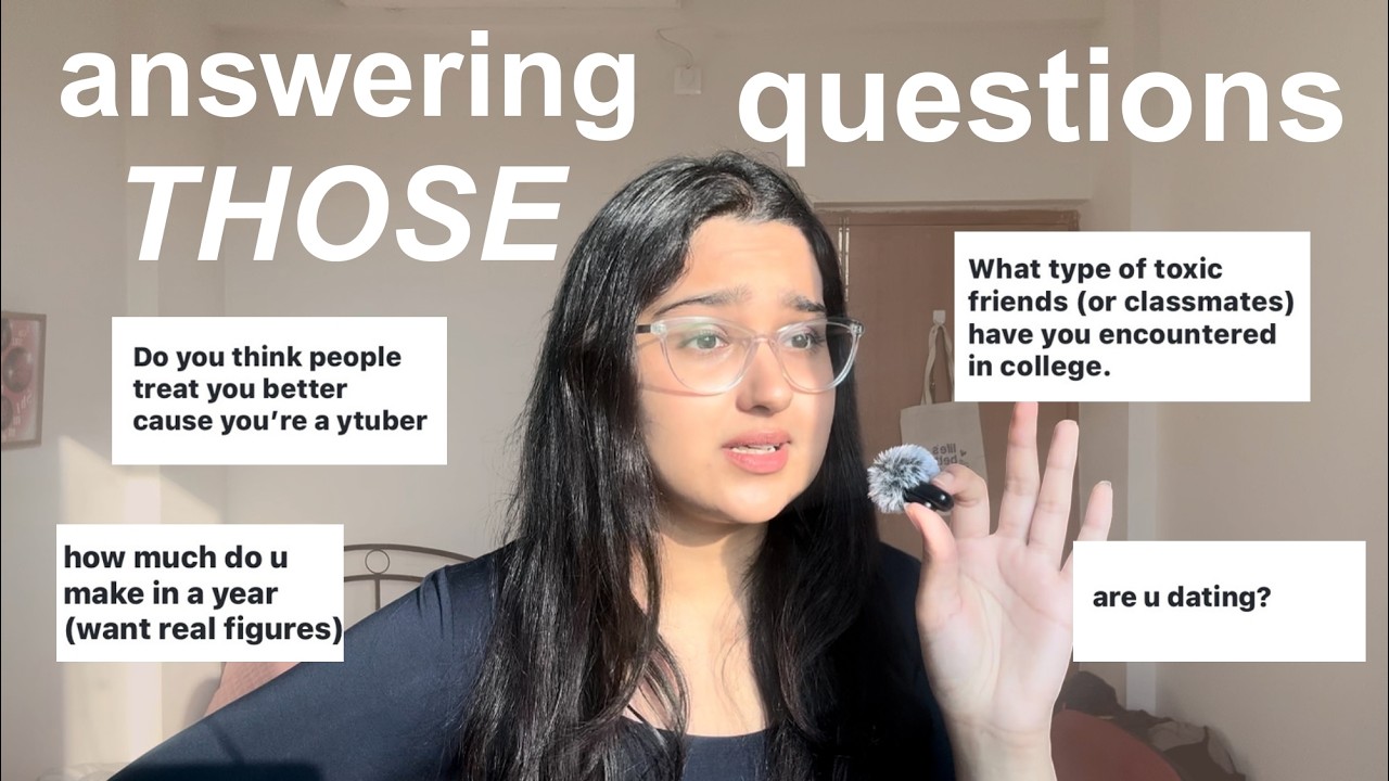 *FINALLY* ANSWERING ALL THE QUESTIONS I HAVE AVOIDED... 