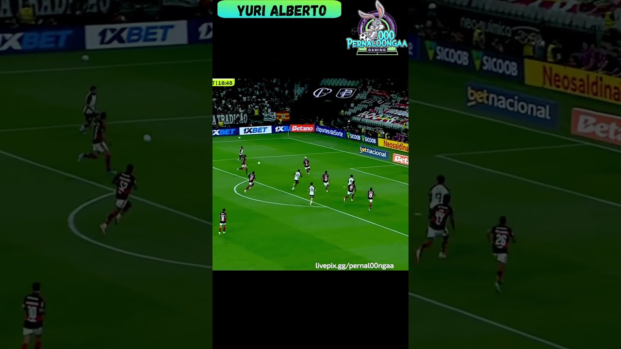 Gol do Corinthians - Yuri Alberto (Corinthians 1x1 Flamengo) Brasileir&atilde;o 22/03/2026