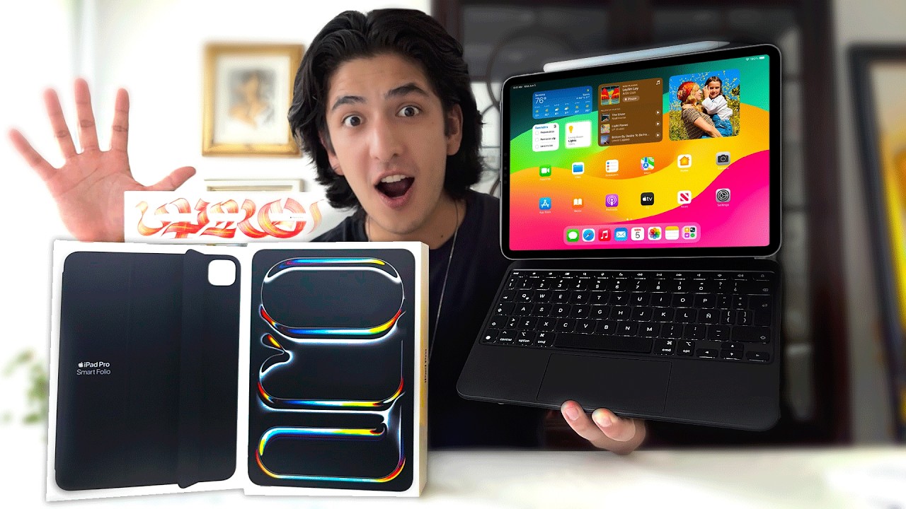 Compré el NUEVO iPAD Pro M4 (al Fin) 🍎 | UNBOXING 📦📲