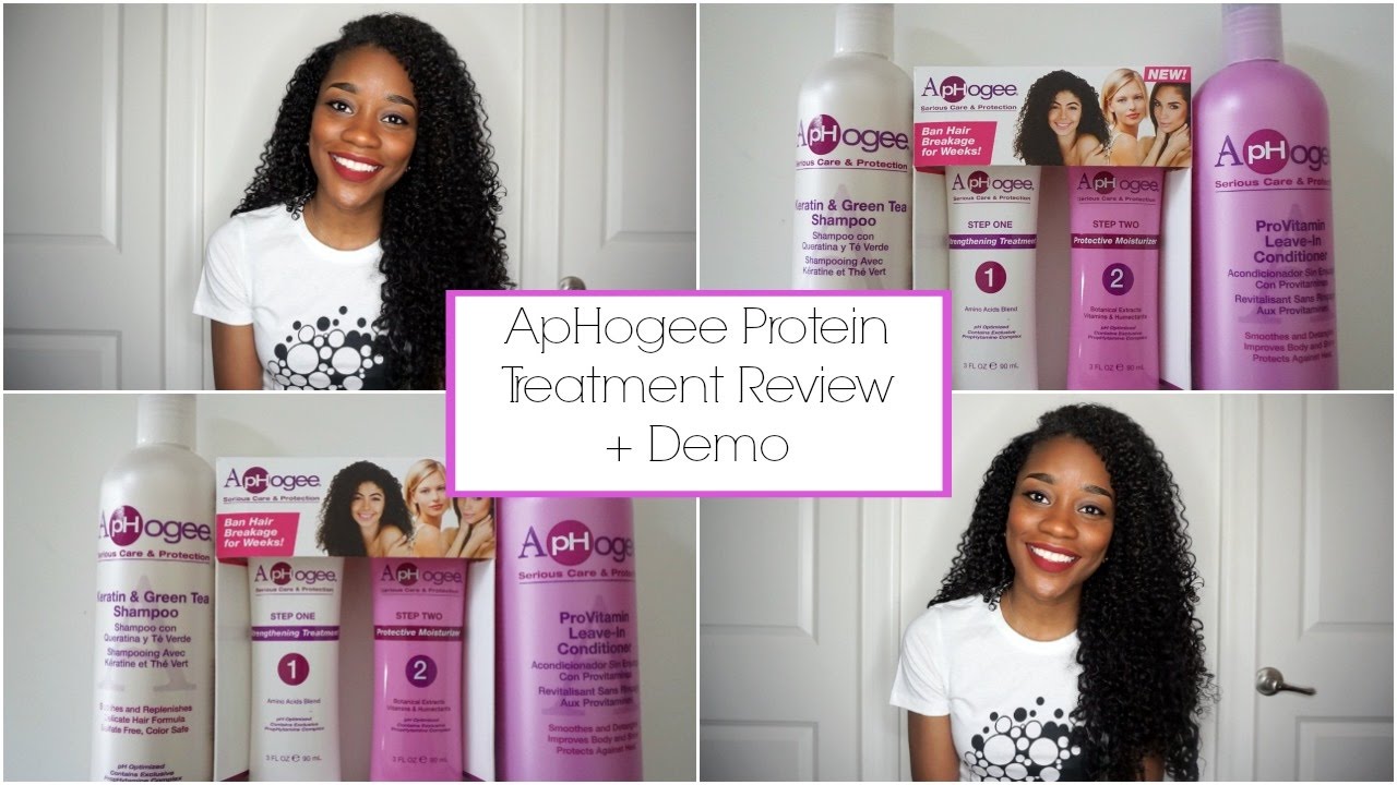 Hair Repair Series: ApHogee Protein Treatment Review + Demo