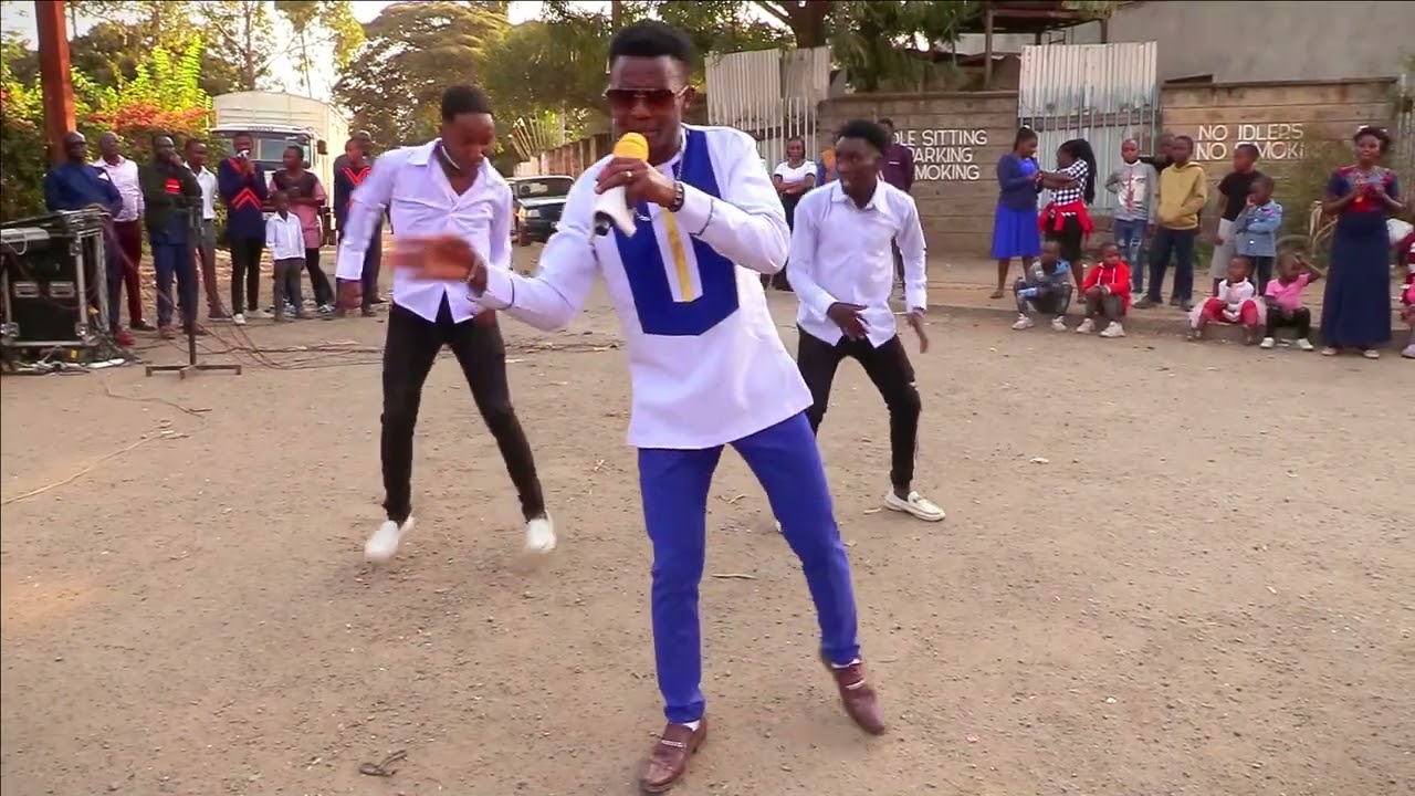 William David mtumishi- Amaitha live performance at Mathare north 