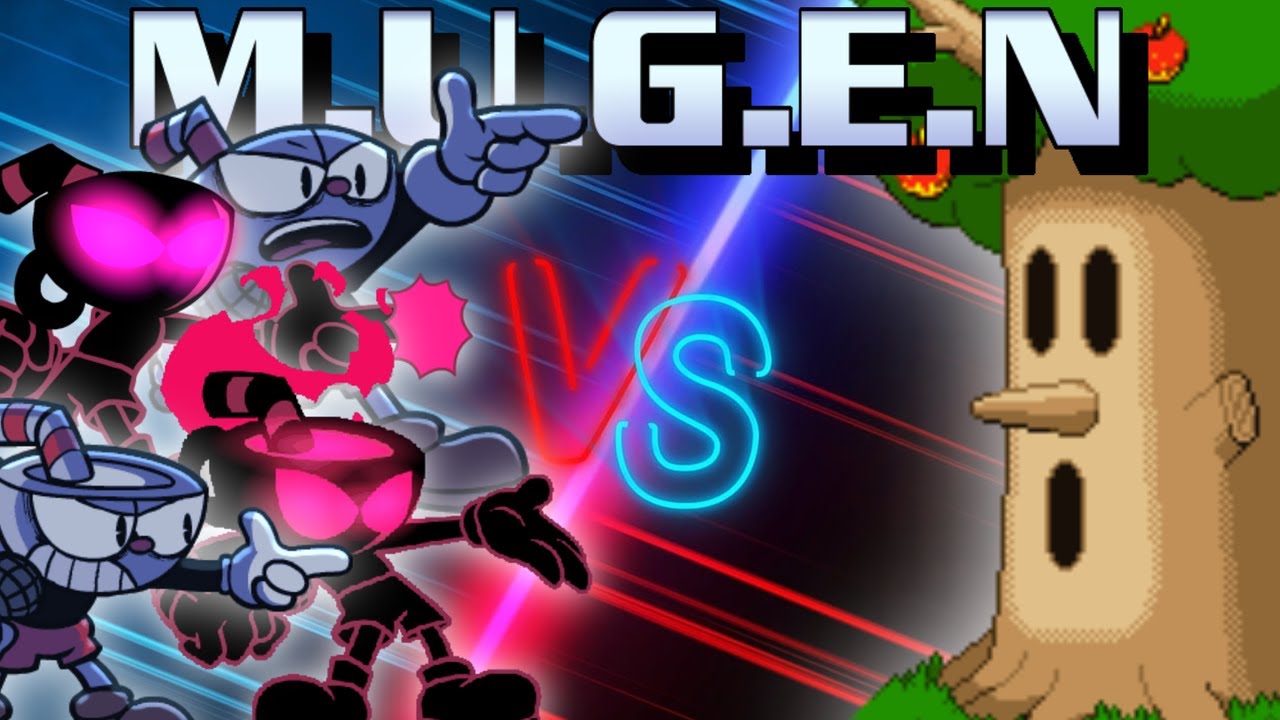 REQUESTED BY @Alvin20146: Cuphead FNF x4 vs Omega Whispy Woods - Mugen Battle