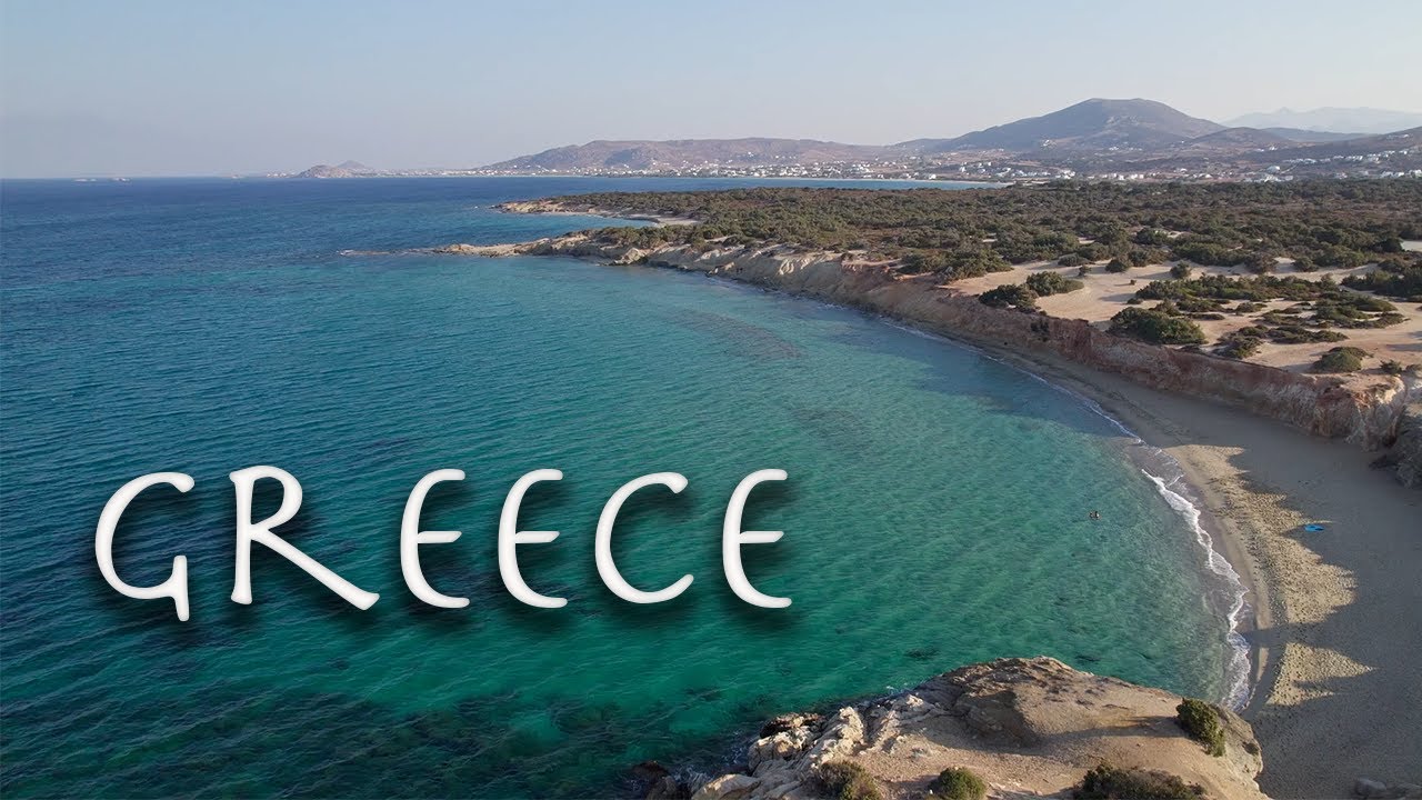 Naxos & Paros from Above | Stunning Drone Views of the Best Beaches in Greece