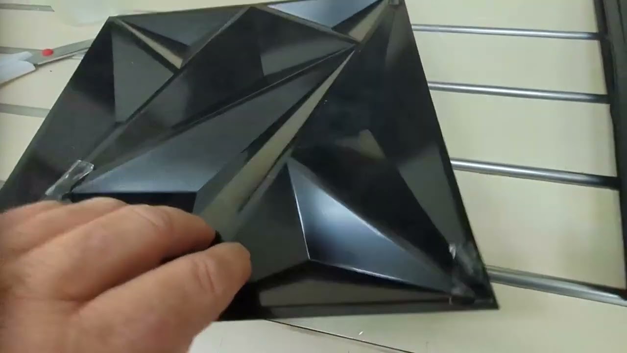 STICKGOO 33 Pack 3D Wall Panels for Interior Wall Decor, Modern Diamond Wall Panels Review