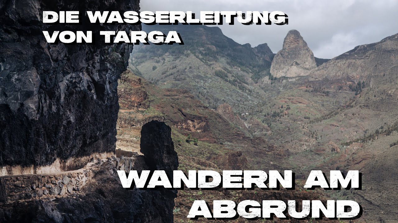 Wandern auf La Gomera - Die Wasserleitung von Targa
