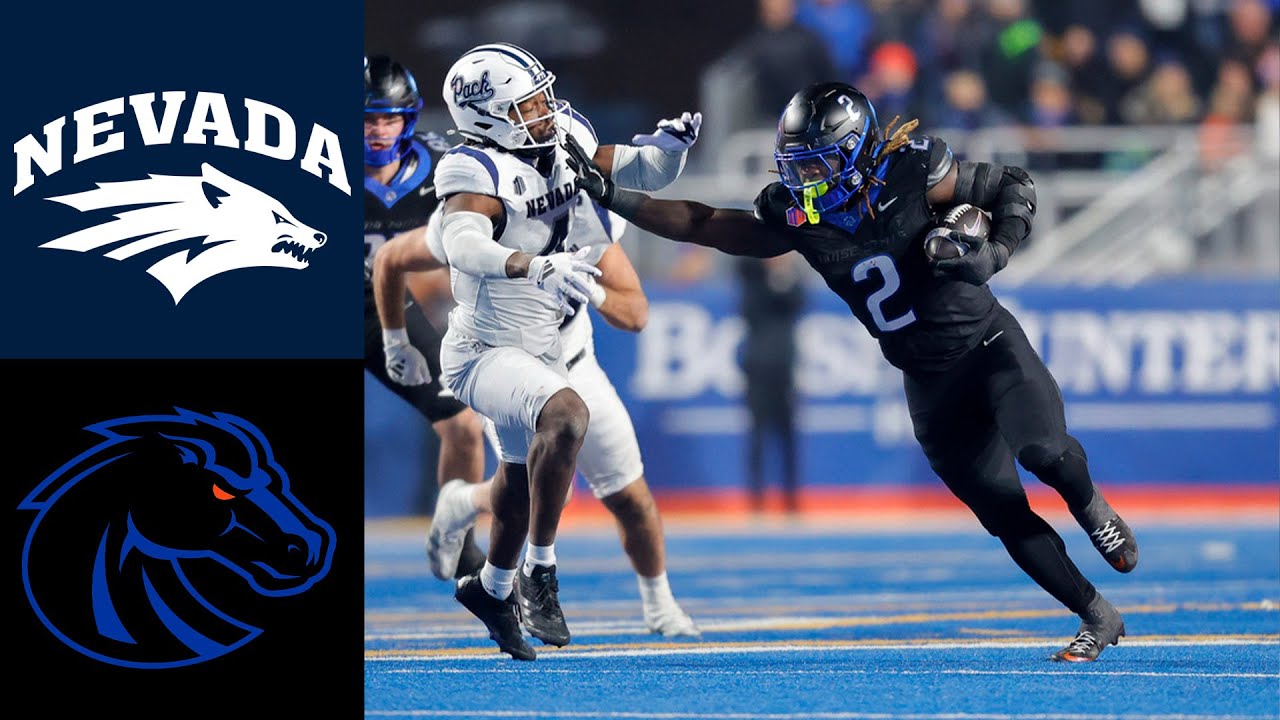 #12 Boise State vs Nevada 2024 Highlights