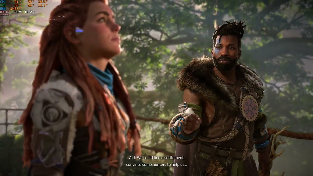 Horizon Forbidden West RTX 3060 R7 5800H Legion 5 Gameplay
