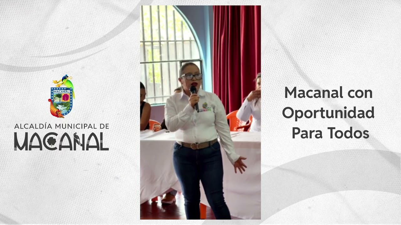 Rendición de Cuentas 2025 - Alcaldía Municipal de Macanal Boyacá