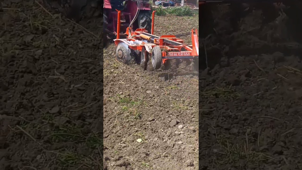 Pressure Harrow 16 Disc 🚨☎️7081638100 #automobile #discharrow #farming #agriculture #farm