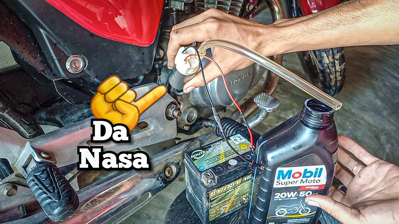 FIZ UMA MAQUINA DE SUGAR ÓLEO MOTOR DE MOTOS, AGORA A NASA VENHE ESTUDAR ESSE MECÂNICO!🤯