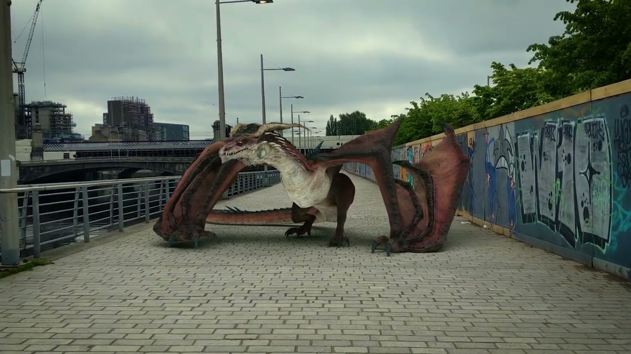 Game of Thrones Dragon Vfx Live Action Compositing.