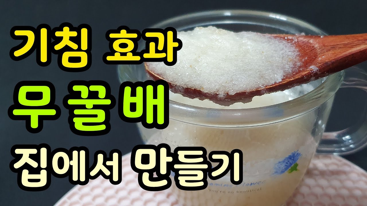 무꿀배 쉽게 만드는법 무꿀배청
