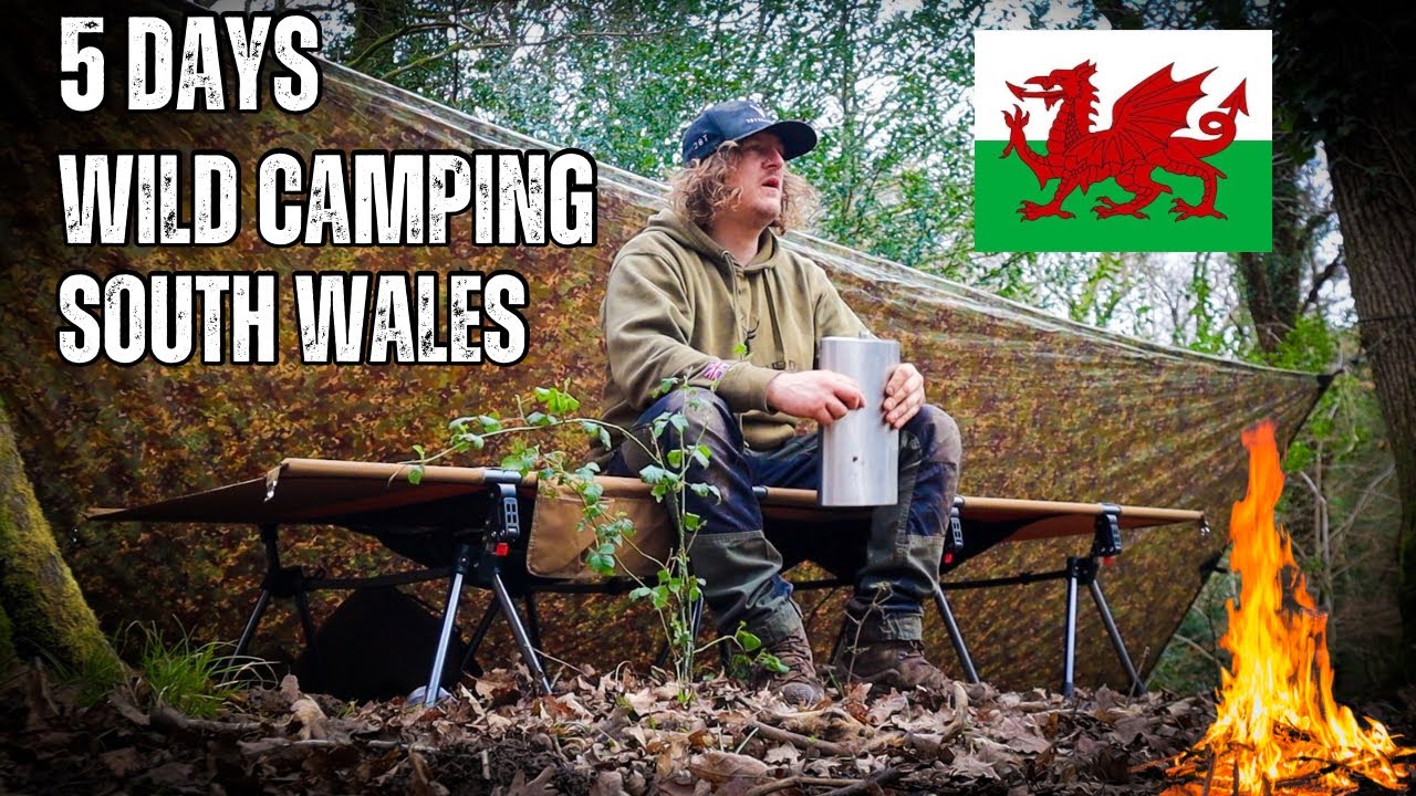 5 Days Wild Camping In Waterfall Country - South Wales Travel Vlog!