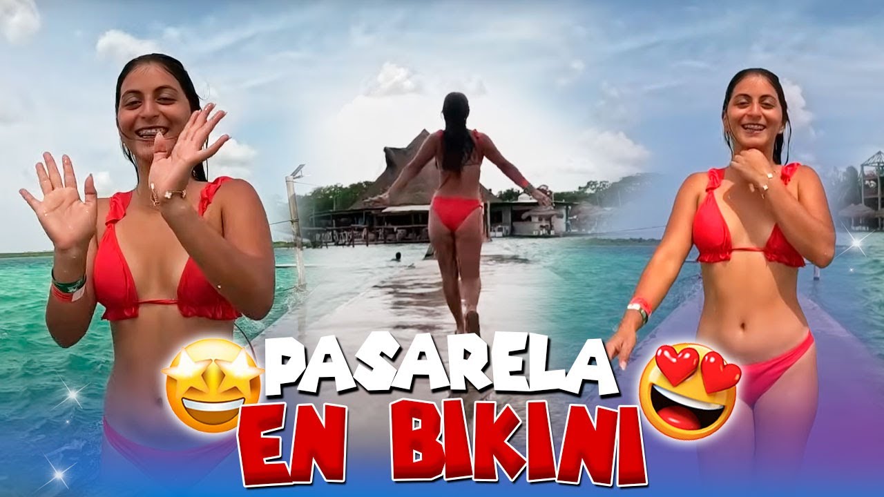 KATY NOS MODELA SU TRAJE DE BAÑO | Pasarela en Bikini en Mexico😍
